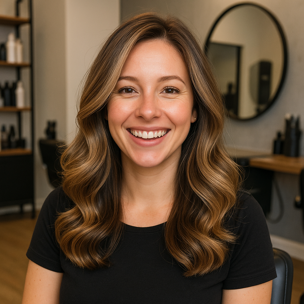 femme cheveux fins brushing